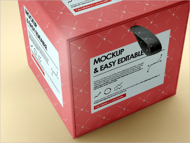 Creative Box MockUp Design