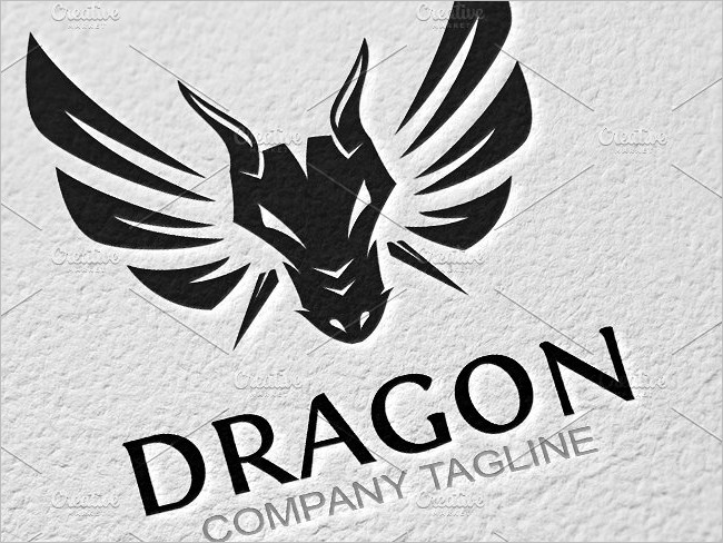 Dragon Logo Template Elegant Designs