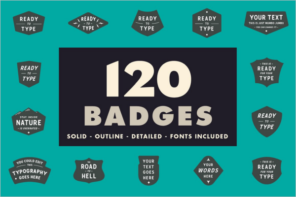 Graphic Badges & Stickers Design