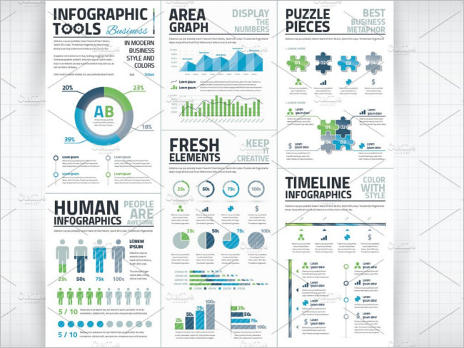 Infographic Business Vector Elements Design