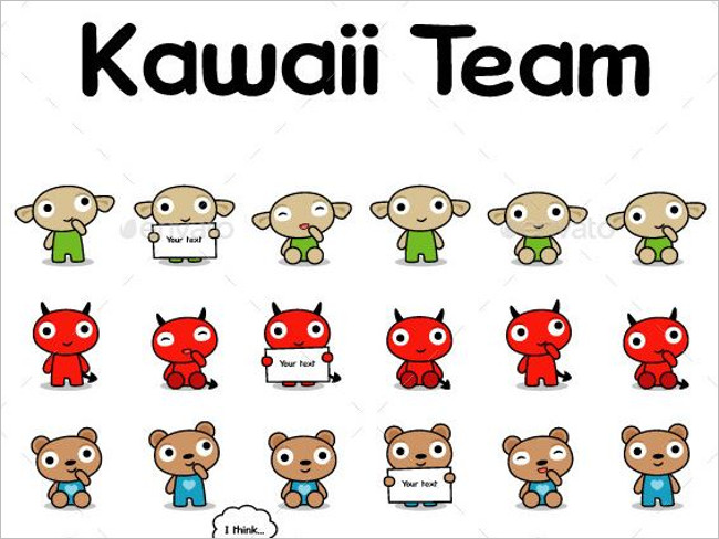 Kawaii Sushi Team