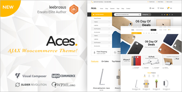 Mobile Accessories Woocommerce Theme