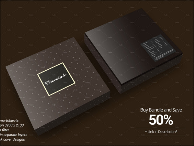 Package Chocolate version Image Design
