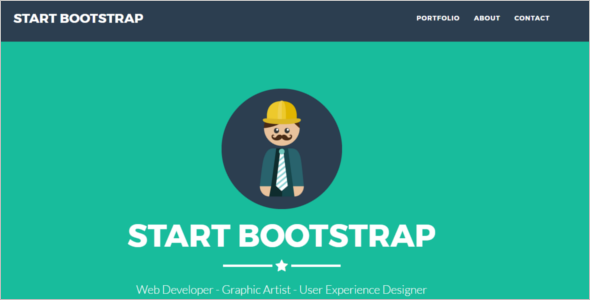 Portfolio Bootstrap Template