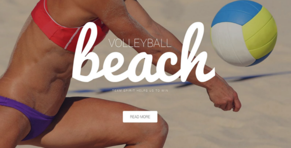Premium Outdoor Volleyball WordPress Theme