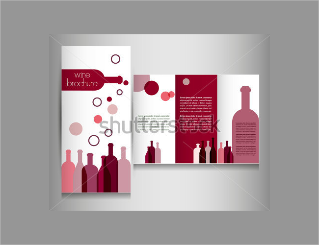 Premium Wine Brochure Design
