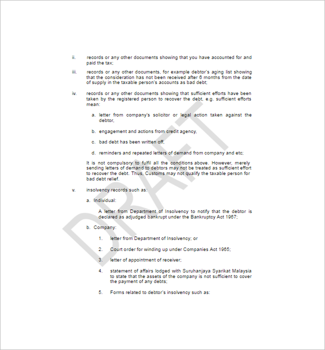Professional tax Invoice Template