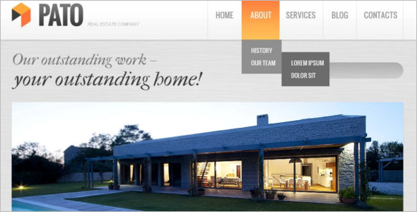 Real Estate Agency Website Template