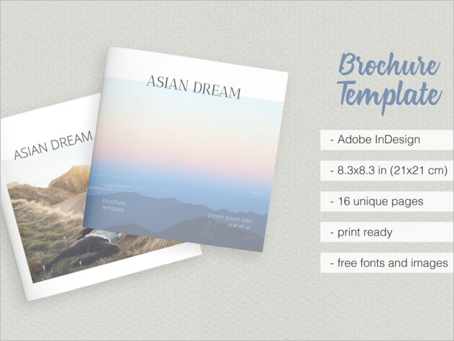 Main Dream Brochure Template