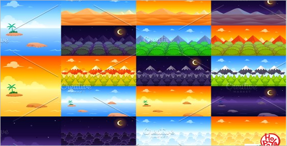 Background Game Design Template