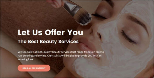 Beauty Salon Website Theme
