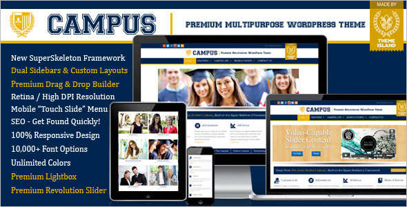 Campus Education Blog Template