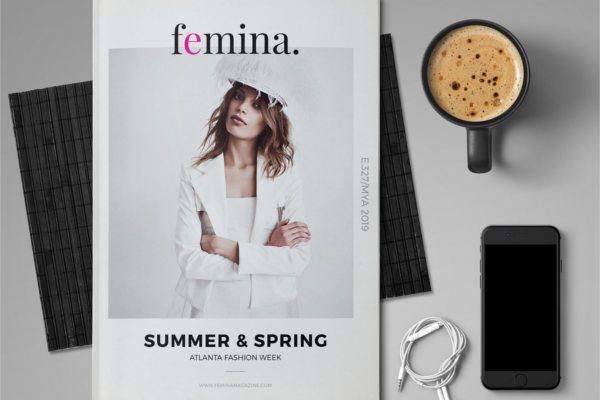 Elegant Femina Magazine Template