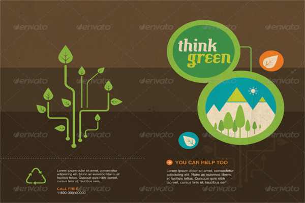 Enticing Recycle Design Brochure