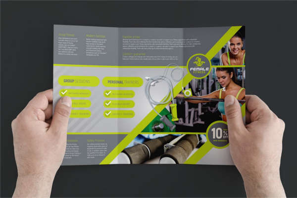 Fitness Brochure Template