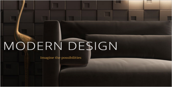 Interior Web Slider design Template