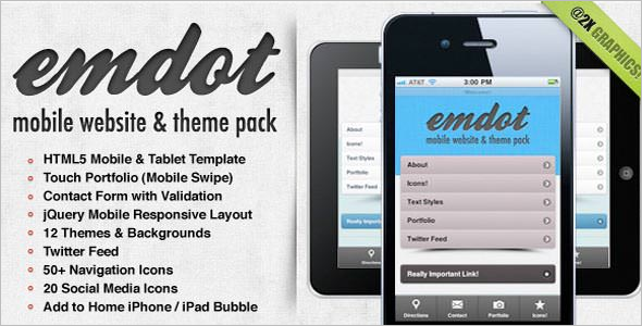 Jquery Mobile Theme Pack