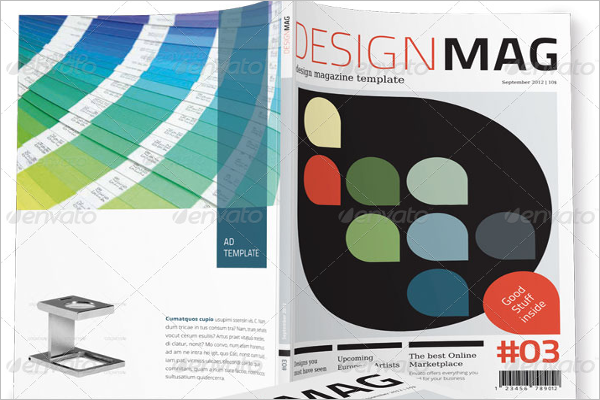 Magazine Graphic Design Template