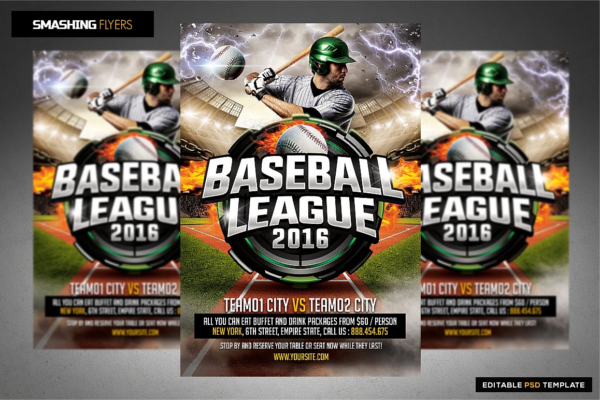 Major League Tournament Flyer