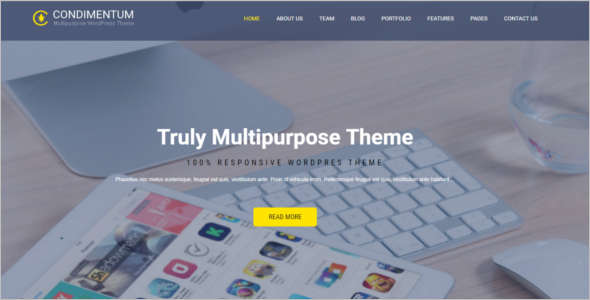 Muiltpurpose It WordPress template
