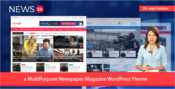 Newspaper WordPress Theme Design