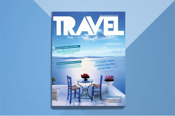 Ocean Blue Travel Brochure