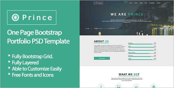 Portfolio Bootstrap Templates Free & Premium Themes