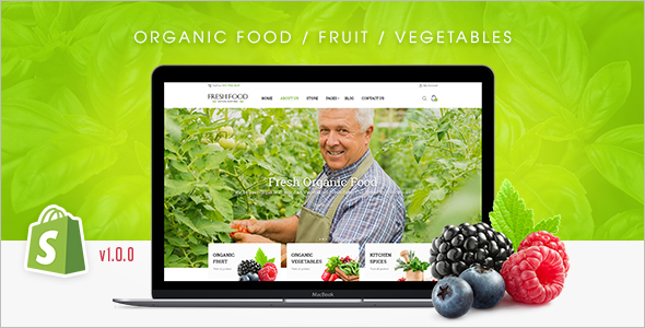 Organic Retail WordPress Theme