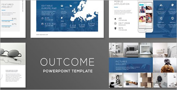 Outcome Infographic Design Template