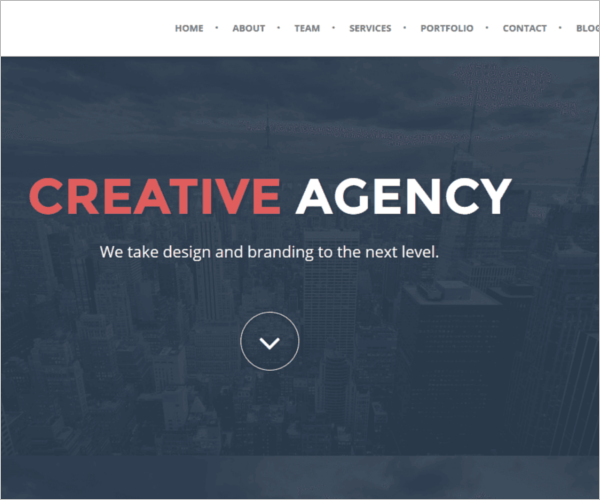 Professional Weebly Template