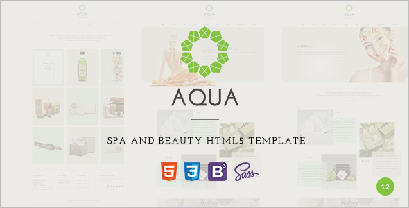 Reactive Spa and Beauty HTML5 Template