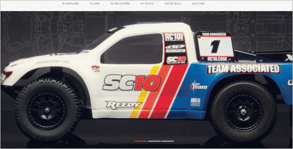 RemoteControlled Toys Magento Template