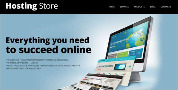 Store template
