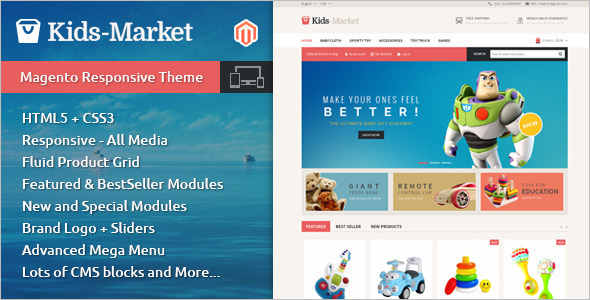 Toy Store Market Magento Template