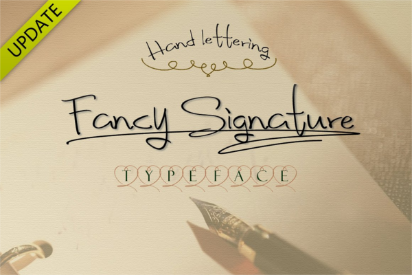 Unique Designing Signature Fonts