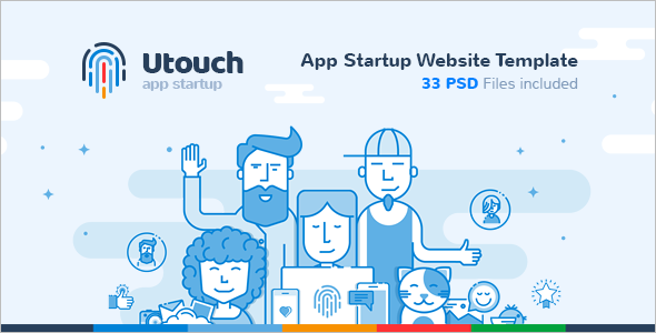 App Development Startup Website Template