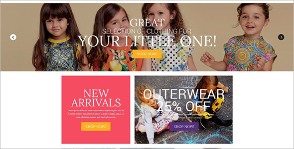 Baby Accessories OsCommerce Template