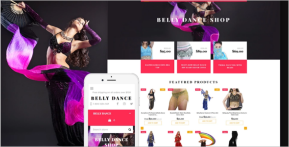 Belly Dance Fashion Shopify Theme