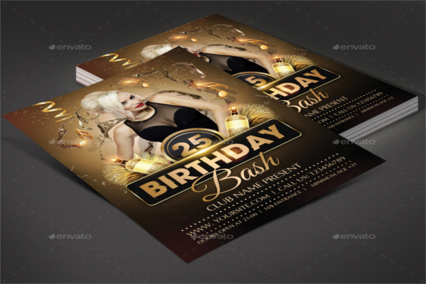 Birthday Event Celebration Flyer