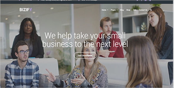 Business Startup Website Template