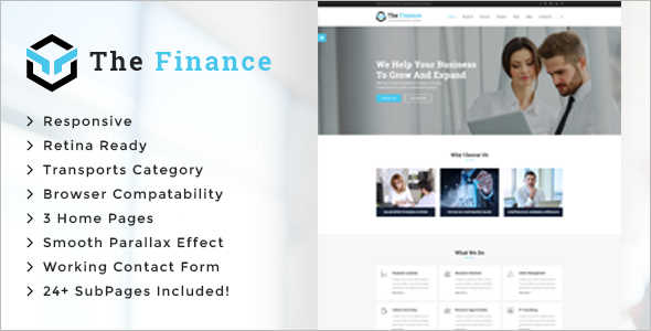 Consultancy Business Service Website Template