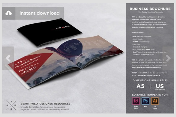 Downloadable Elegant Brochure Ideas