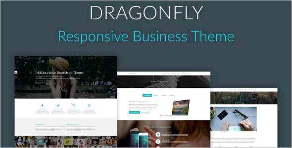 Drangonfly Freelancer Template Design