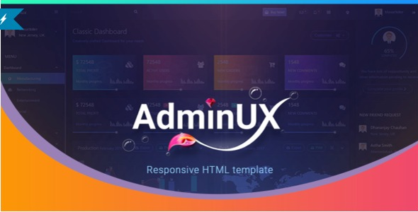 Editable Bootstrap Admin Template