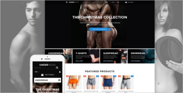 Effective Men's Underwear Shopify TemplateÂ 