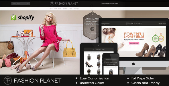 Fashion Planet Shopify Theme