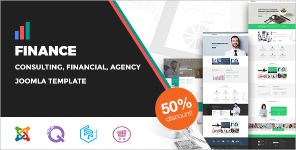 Finance Agency Joomla Template
