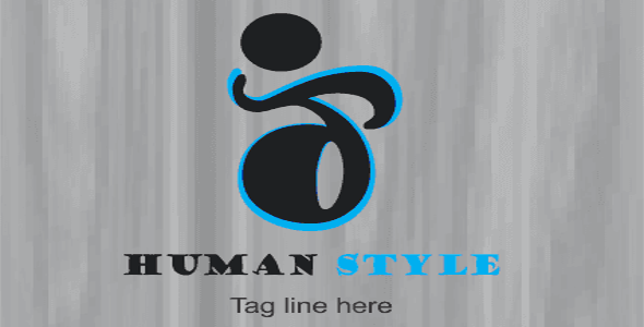 Human Sport Style Logo