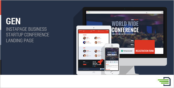 Instapage Conference Landing Page