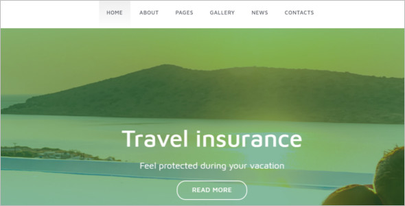 Insurance Joomla Website Template
